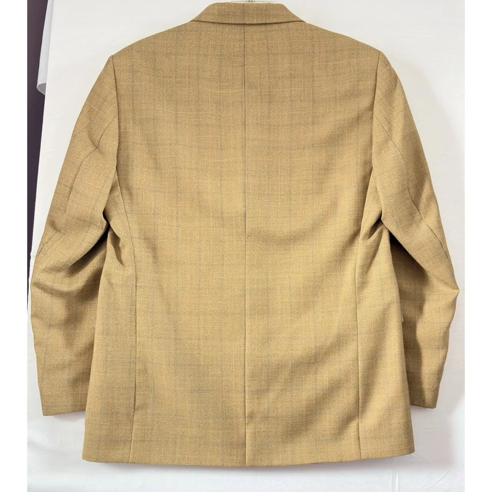 Como Milano Collection Carmel Plaid‎ 3 button Lightweight Sport Coat